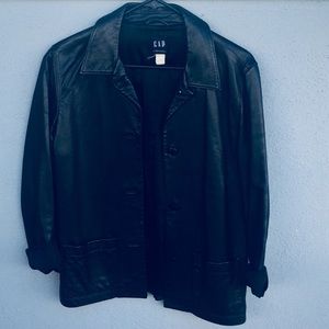 GAP ladies leather jacket